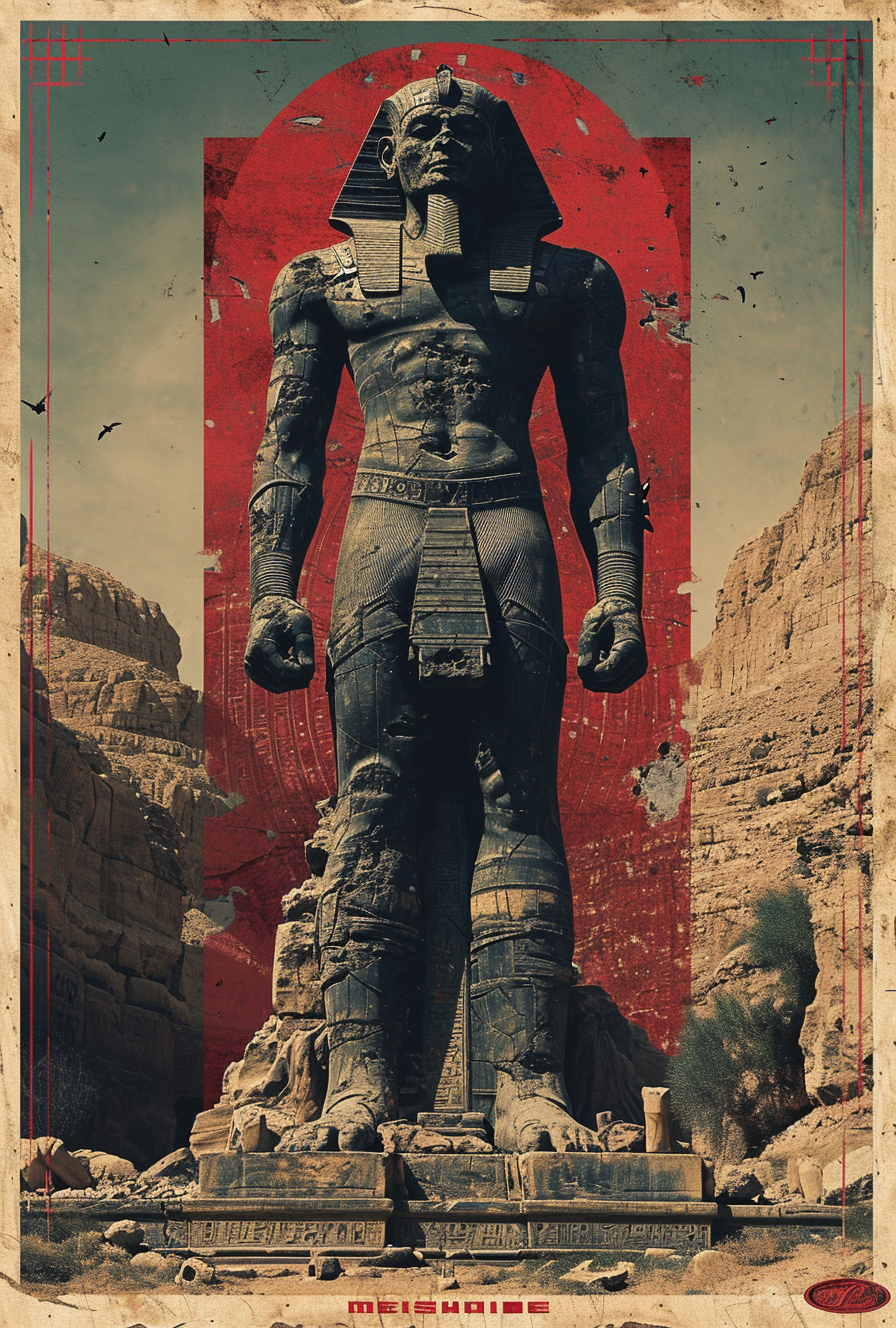 the poster, for mummies's tombs