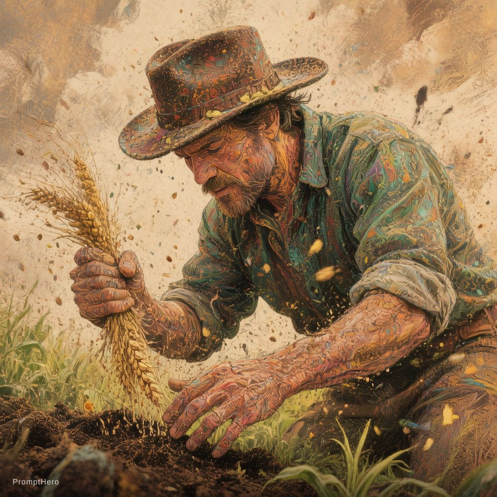 Please create an illustration of the Greeners sowi...