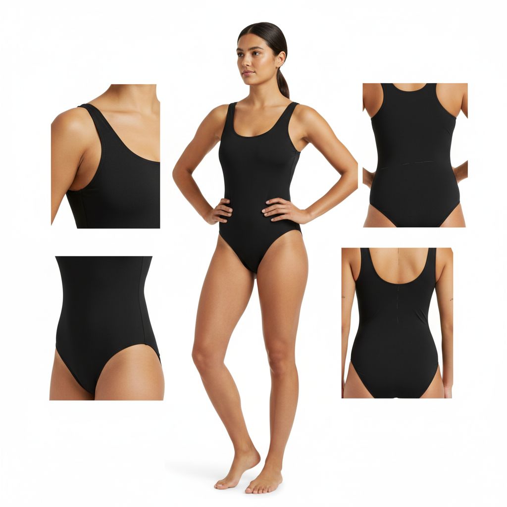 Create me an image of a woman's swimsuit that represents...